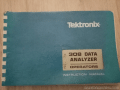 Documentation : Manuel pour le 308 Data Analyzer de Tektronix